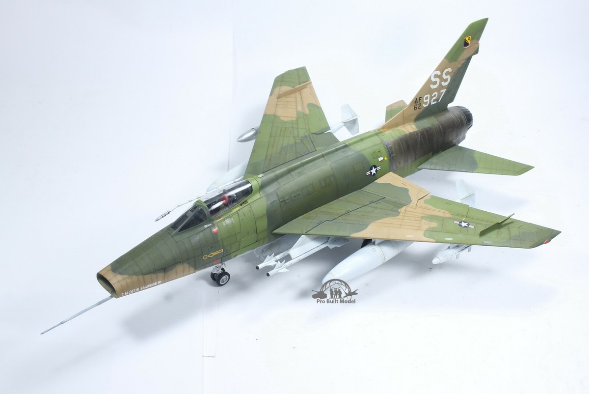 Pre-Order) F-100D Super Sabre Vietnam war 1:32 Pro Built Model | eBay