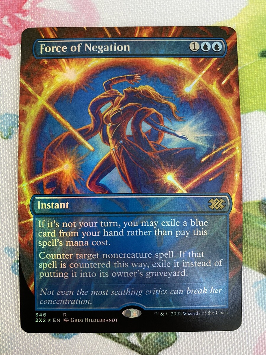 MTG 旧枠・Foil 否定の力/Force of Negation 英語 MTG 旧枠・Foil 否定