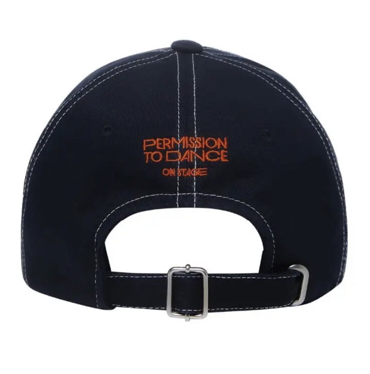 BTS PTD Ball Cap Permission to Dance On Stage Seoul Official Navy