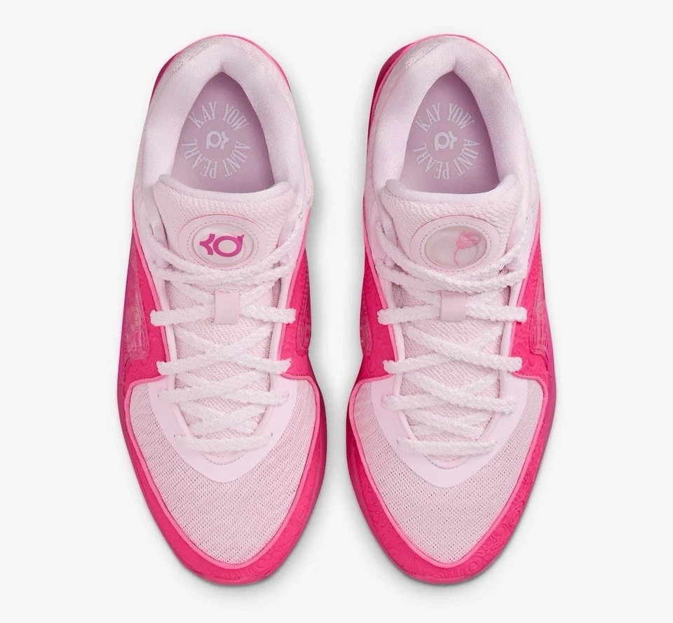 KD 16 NRG “Aunt Pearl” Pink Foam FN4929-600 Size US 5.5-11 (Women