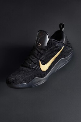 Nike Kobe 11 XI Elite Low FTB 2016 Fade to BLACK GOLD Mamba Bryant