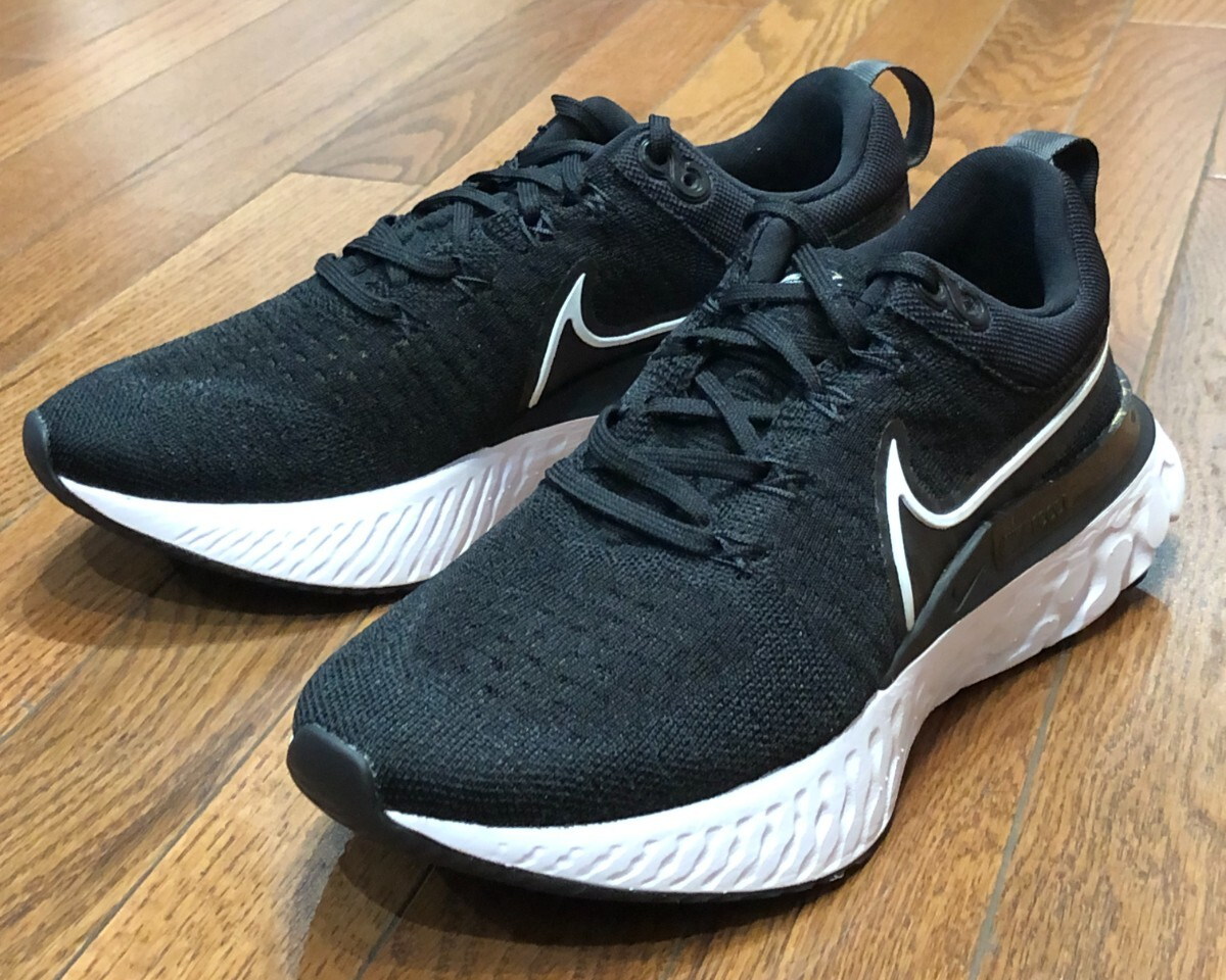 Size 9 - Nike React Infinity Run Flyknit 2 Black W for sale online