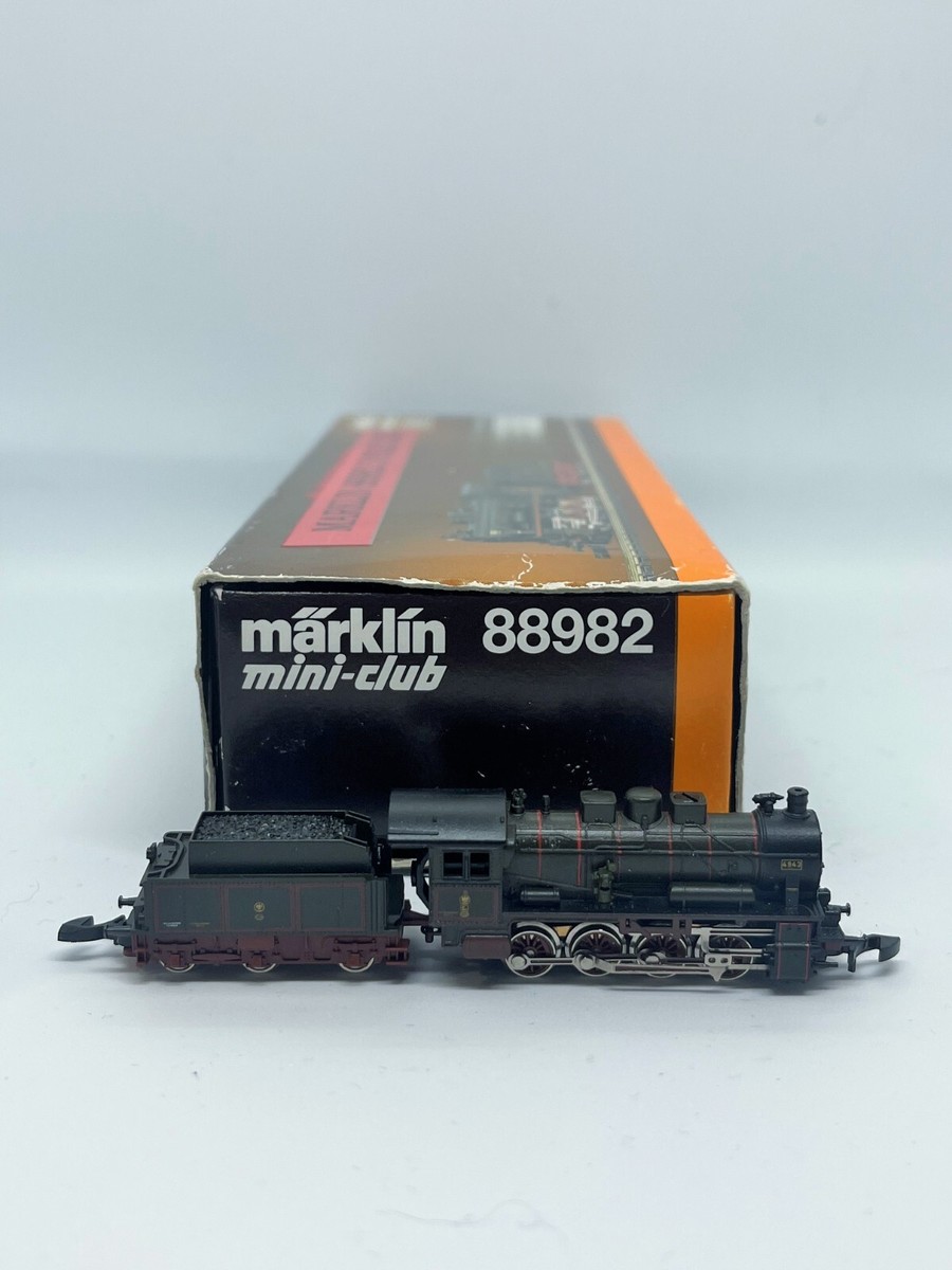 Z Scale Marklin 88982 Royal Russian Rail Steam Loco 0-8-0 LEDs & 5