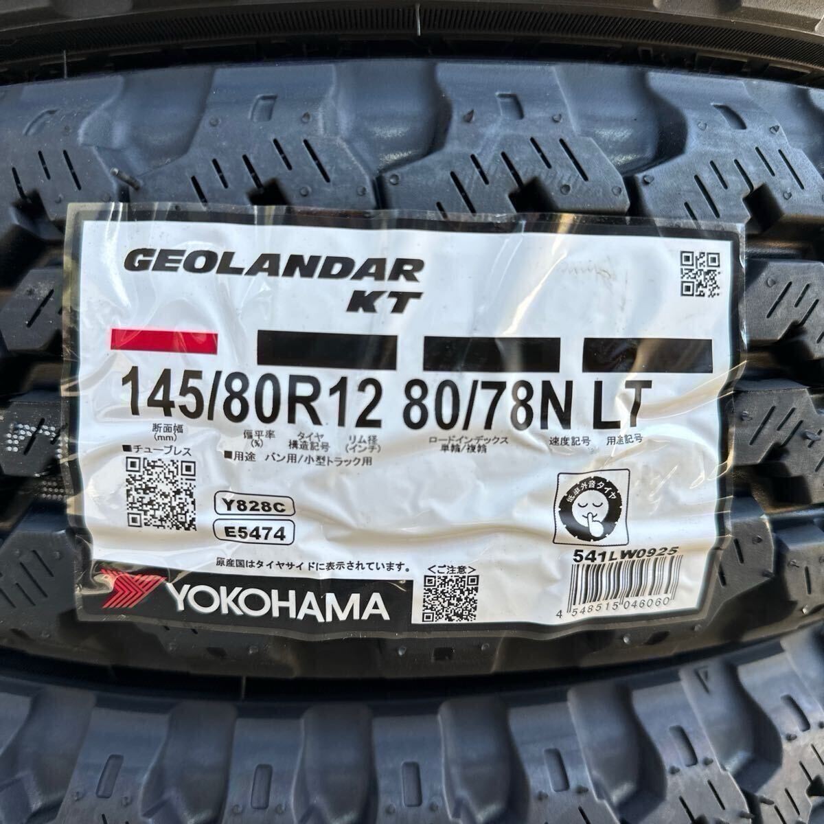 YOKOHAMA genuine Y828C Geolander KT 145/80R12 Tires Snow Mud