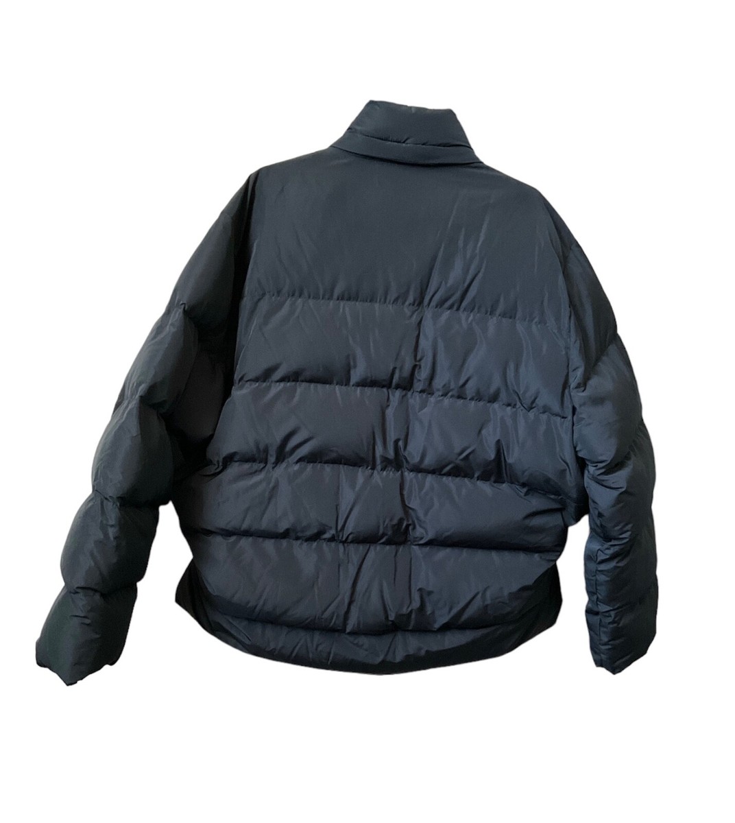 Balenciaga Black C Shape Puffer Zip Up Jacket size 44 | eBay