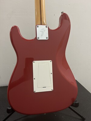 1996 Fender Mexico Standard Modified Strat 50th Anniv. Dakota Red