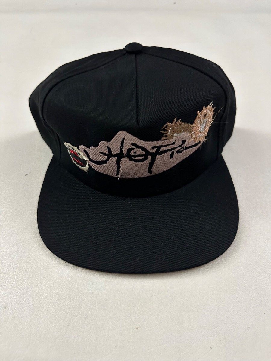 Travis Scott Utopia Embroidered Black Graphic Snapback Hat Cap One