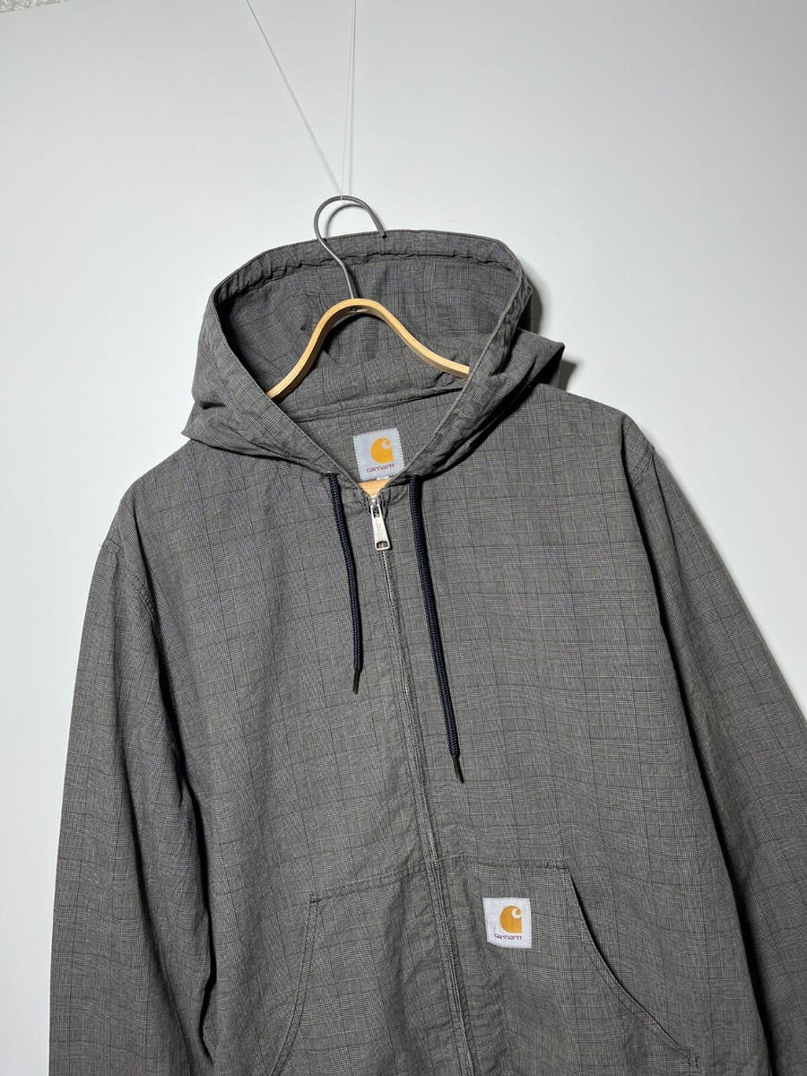 Carhartt Plaid Gray Active Jacket Size XL | eBay