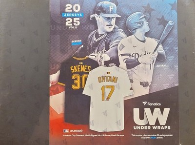 2025 Under Wraps 2.0 Fanatics Authentic MLB Baseball Jersey Auto