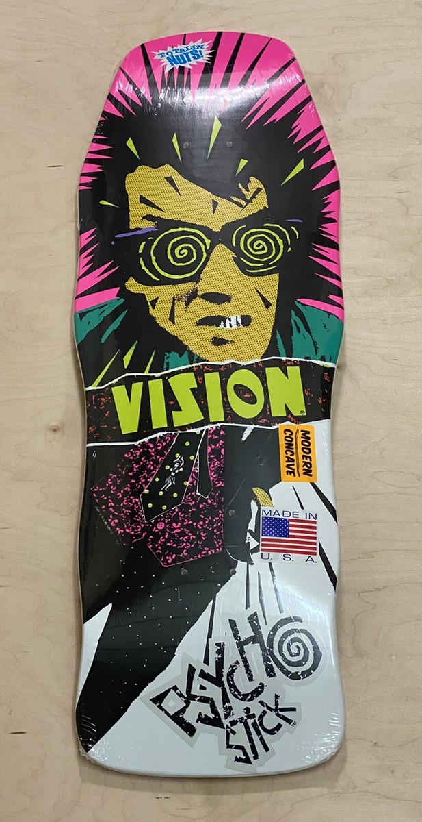New Vision Psycho Stick Skateboard Deck Reissue New In Shrink | eBay