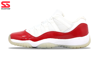Nike Jordan 11 Retro Low Cherry 2016 (528895-102) Men's Size 8-10