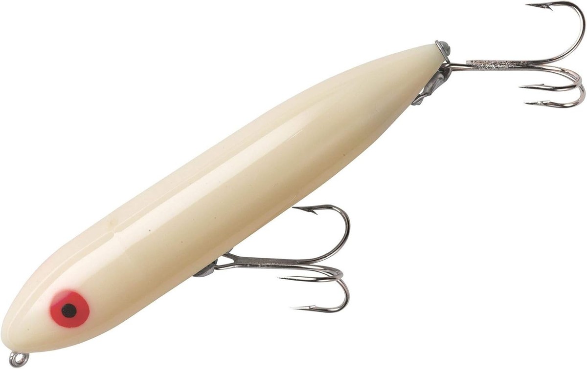 Heddon Original Zara Spook X9255BON Bone Topwater Lure for sale