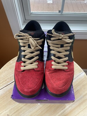 Nike SB Dunk Low Pro BHM Black History Month 2013 Men's Size 9