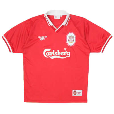 1996/98 Liverpool Vintage Reebok Home Football Shirt Jersey | eBay