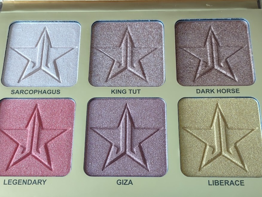 Jeffree Star Cosmetics 24 Karat Skin Frost Pro Palette 6 Shades