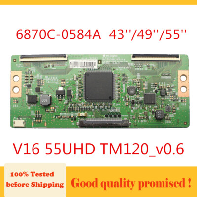 Tcon Board 6870C-0584A for 43/49/55 inch TV V16 55UHD TM120_v0.6