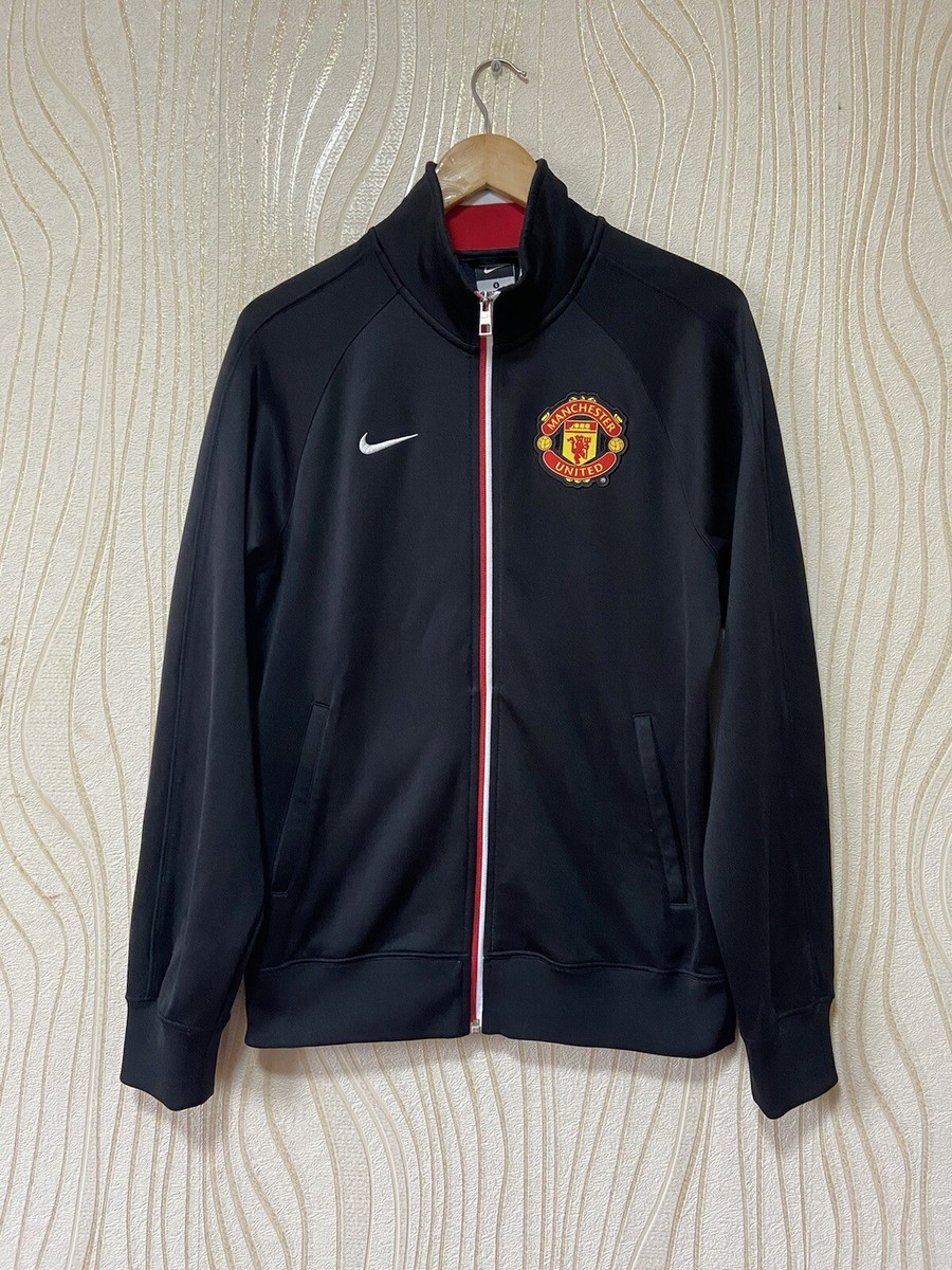 MANCHESTER UNITED 2012 2013 FOOTBALL SOCCER TRACK JACKET NIKE