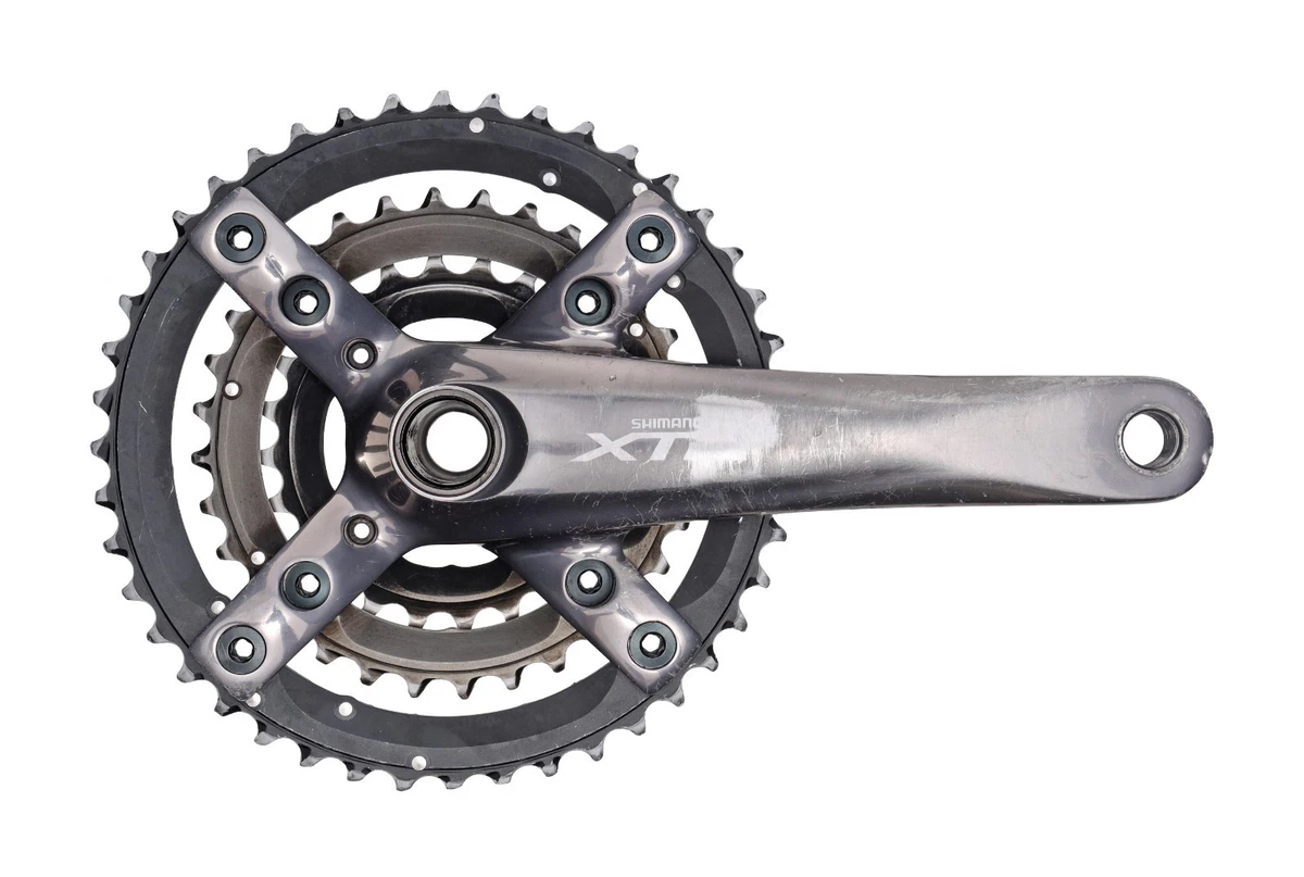 Shimano XTR Fc-m960 Crank Set & Bottom Bracket 3x9 Speed 175mm