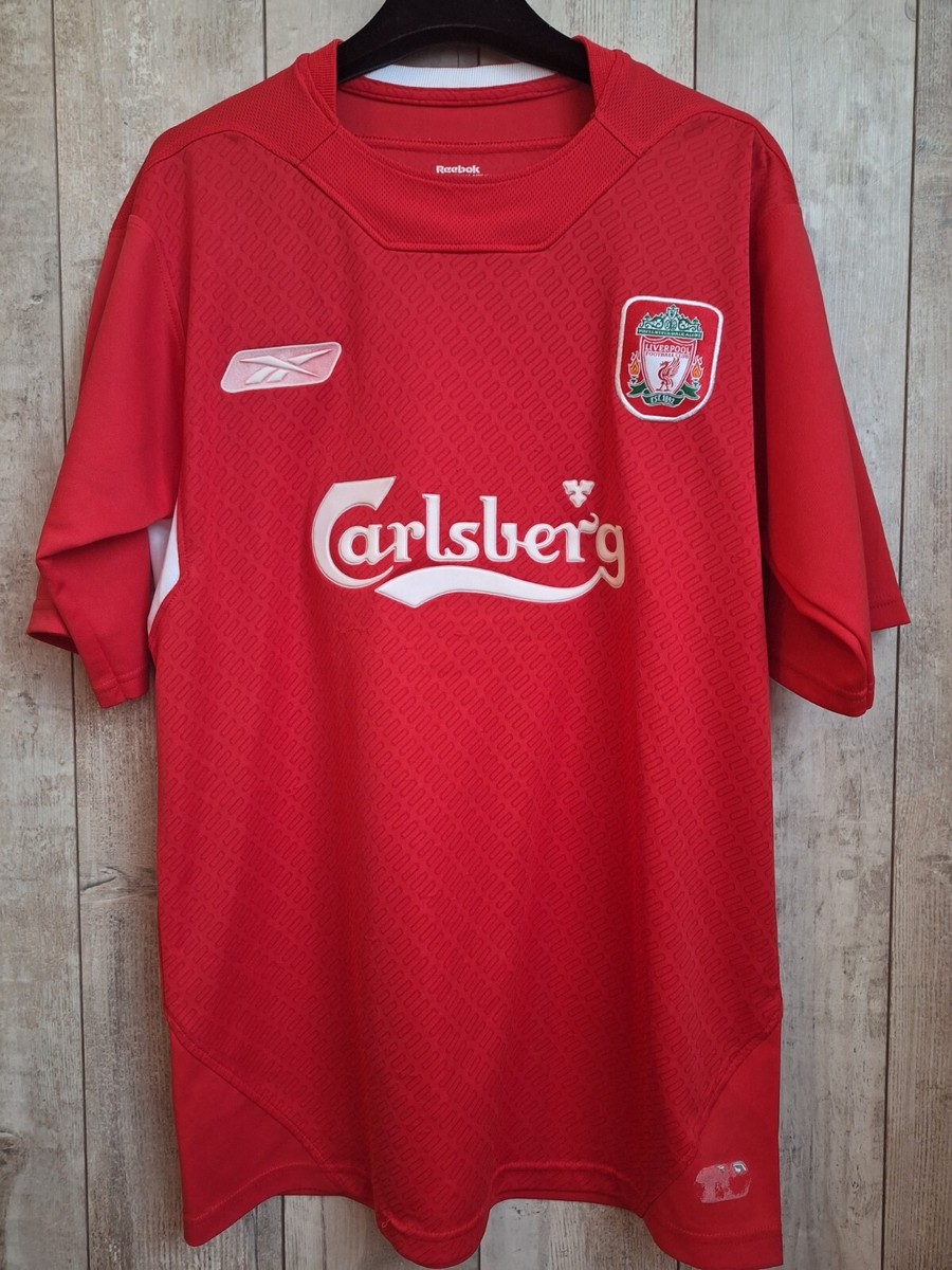 LIVERPOOL FC 2004/2006 HOME FOOTBALL SHIRT JERSEY ENGLAND REEBOK