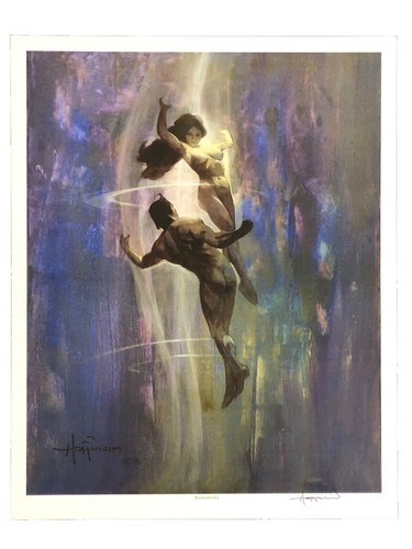 Lauren Tsai 'Marlowe and Waking' Art Poster Print Signed