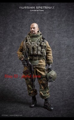 IN STOCK，DAMTOYS 1/6 Russian Spetsnaz In Dagestan Action Figure