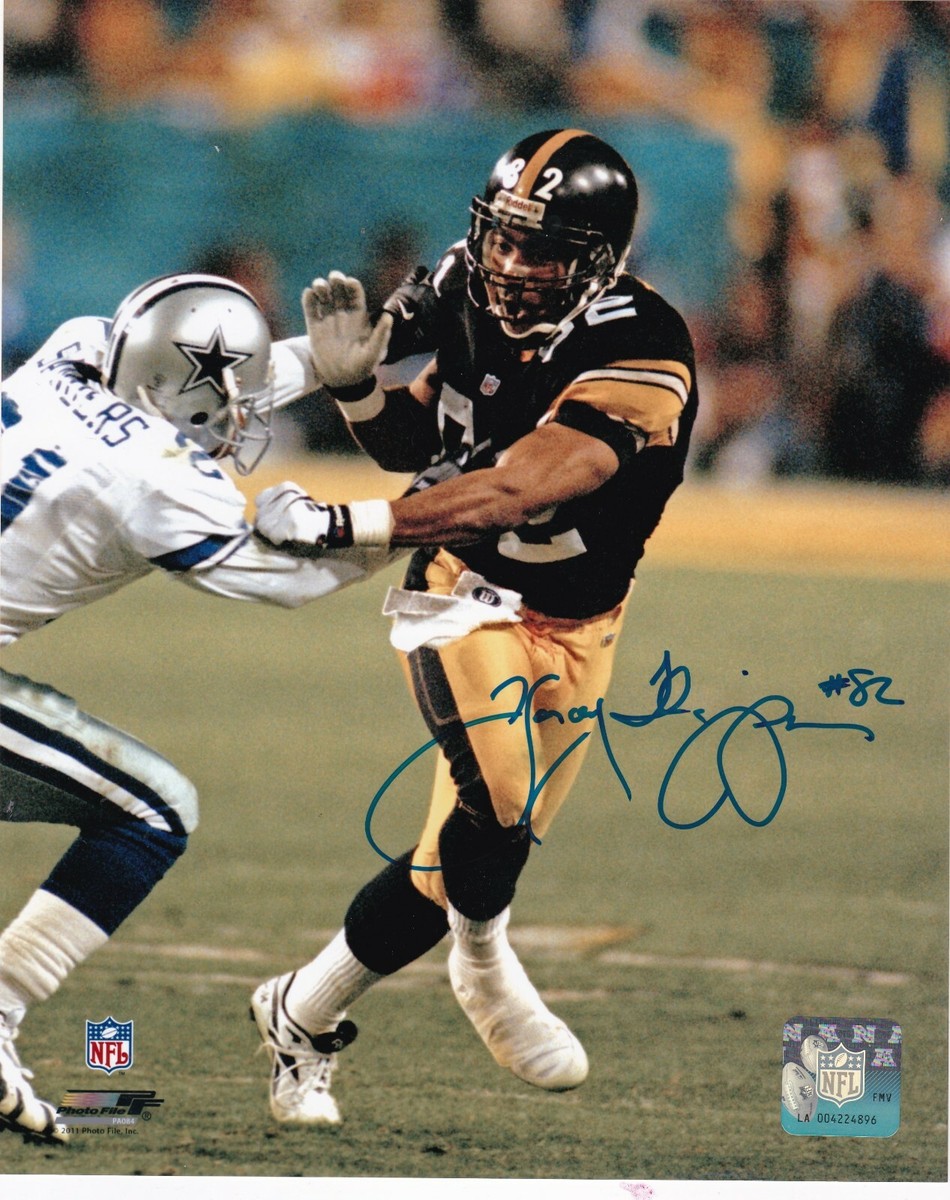 YANCEY THIGPEN PITTSBURGH STEELERS ACTION SIGNED 8x10 | eBay