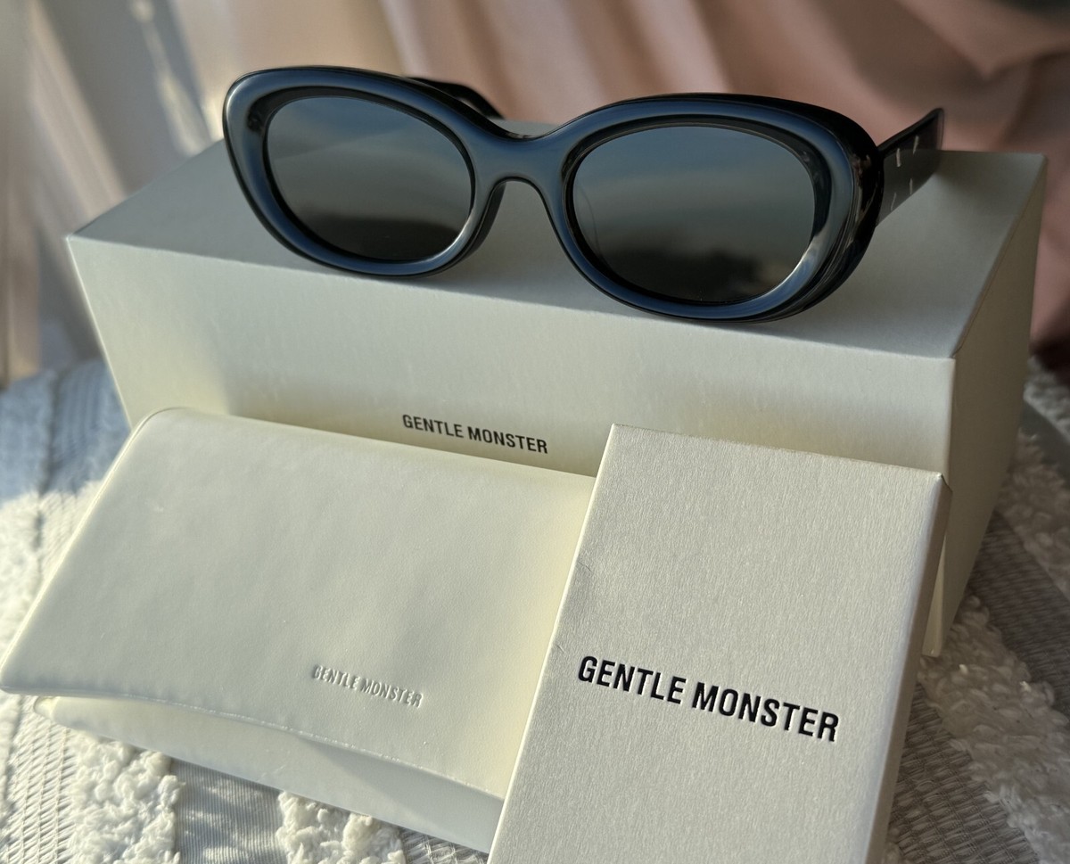 new- Gentle Monster Maison Margiela Paris MM004 01 Black Frame