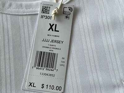 adidas Jjjjound Soccer Knit Jersey Men's sz XL White/White Brand