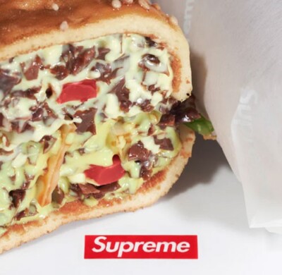 Supreme Replica Chopped Cheese Sandwich 23cm | eBay