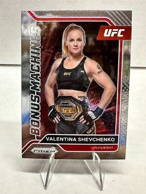 2022 Panini Prizm Bonus Machines UFC Card #16 Valentina Shevchenko