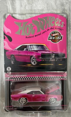 2025 Hot Wheels RLC Exclusive 1969 Dodge Charger R/T PINK , Free