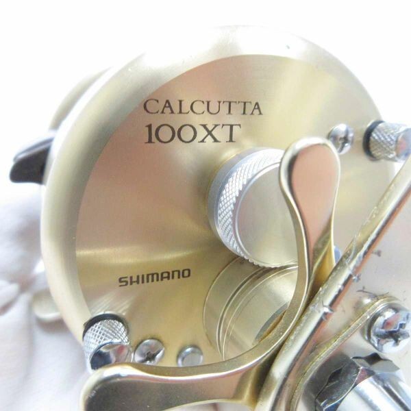 CALCUTTA 100XT ベイトリール ゴールド CALCUTTA 100XT ベイトリール