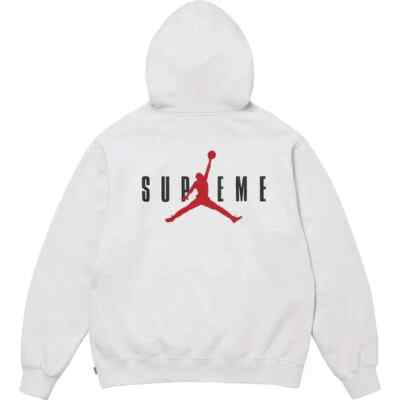 Supreme Jordan Hoodie Sweatshirt White Size Small | eBay