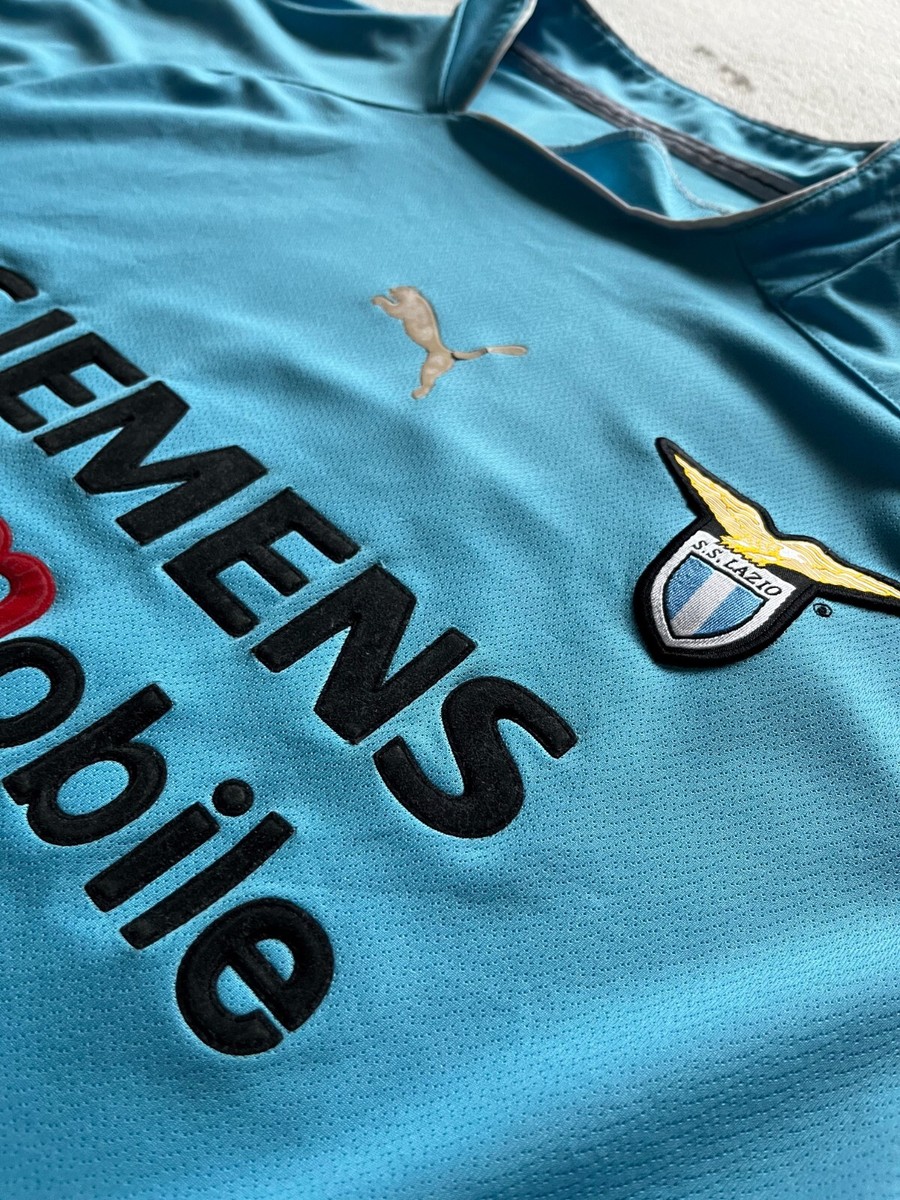SS Lazio - Puma vintage 2002/03 home football jersey kit size L | eBay