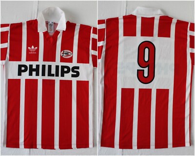 Adidas PSV Eindhoven 1990-1992 ROMARIO #9 Home Football Shirt
