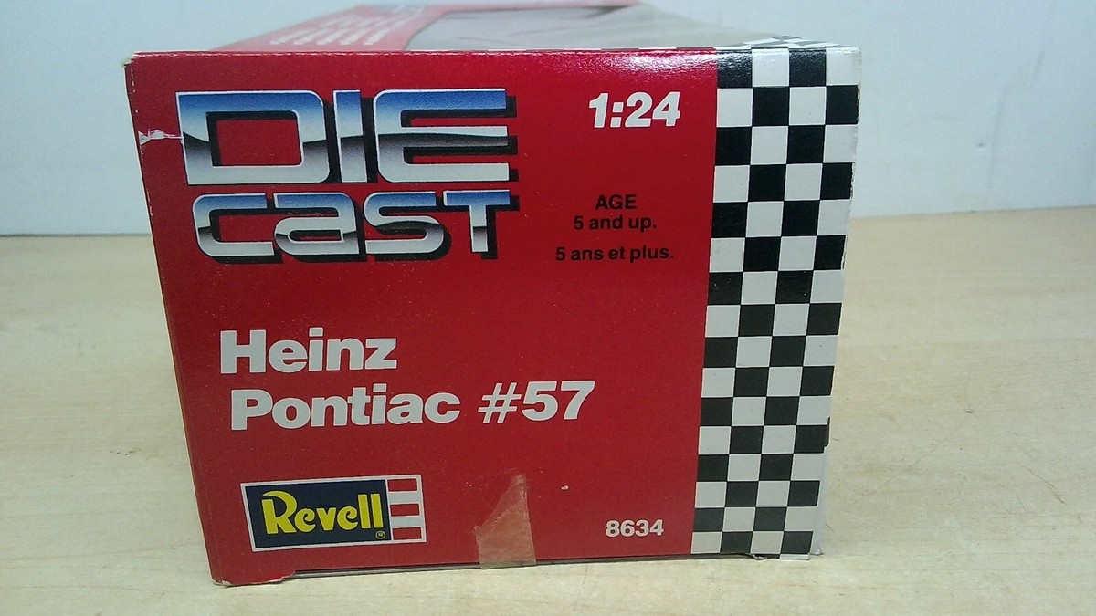 RARE 1991 NASCAR Revell #57 Heinz Model Pontiac Car Grand Prix 1
