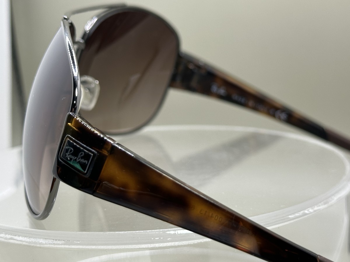 New-Ray-Ban RB 3467 004/13 63-13-125 Brown Tortoise Sunglasses