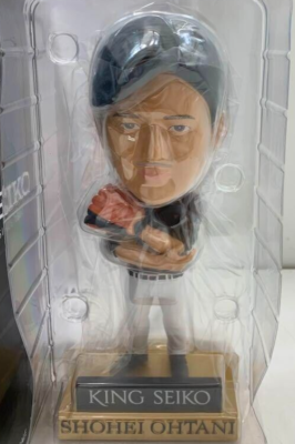 King Seiko Shohei Ohtani Original Bobblehead Campaign Figure MLB