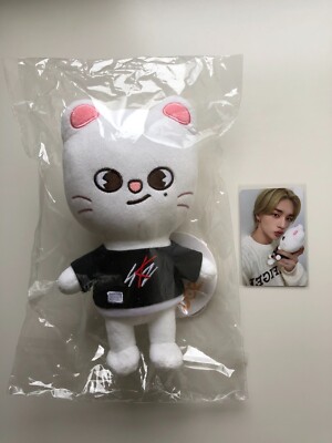 Stray Kids Hyunjin Skzoo Jiniret Original Size Plush & Rock Star