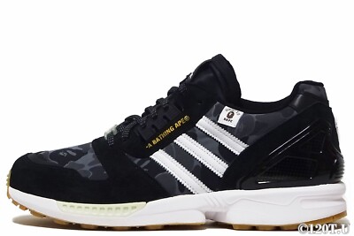 Size 11 - BAPE x Undefeated x adidas ZX 8000 A-ZX Series - Black