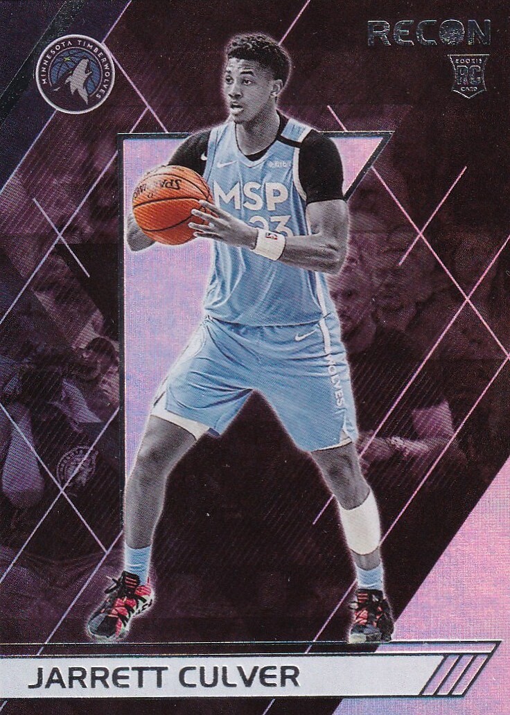🏀 19-20 CHRONICLES RECON - JARRETT CULVER RC #291 MINNESOTA