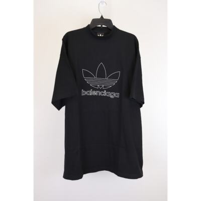 Balenciaga X Adidas T-Shirt in Black BNWT 4 | eBay