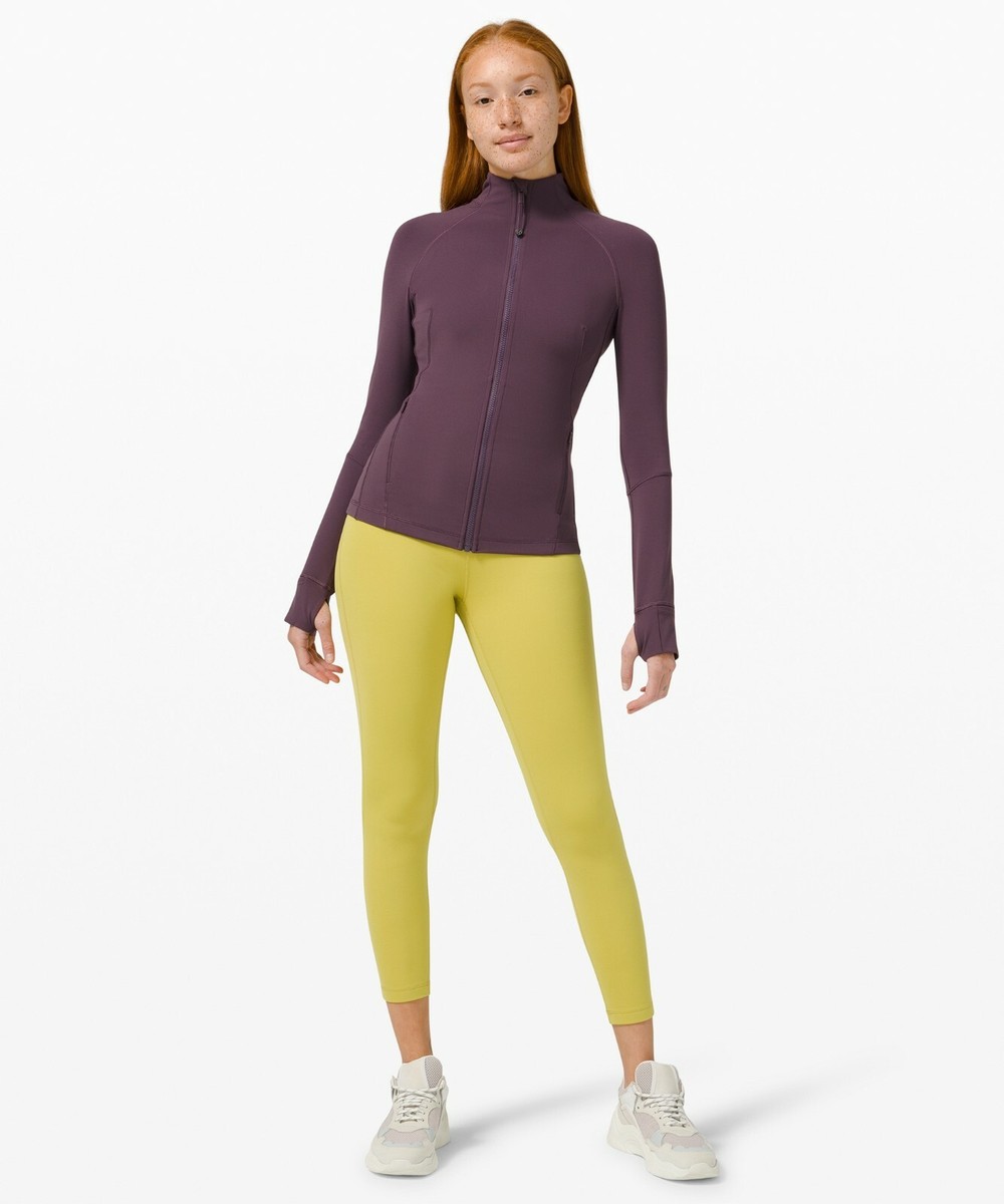 NWT Lululemon Nulu Fold Zip Jacket~SIZE:6~ Grape Thistle | eBay