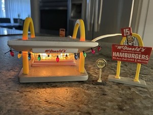 マクドナルド McDonald's ライト付きセラミックレストラン ライト