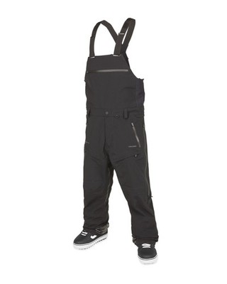 Volcom 3L Gore-Tex Bib Overhauler Men's Snow Pants, Black, Small