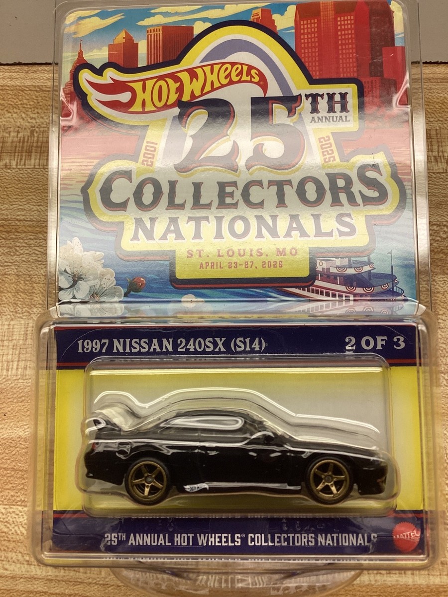 2025 Hot Wheels St Louis 25th Collectors Nationals Nissan 240sx