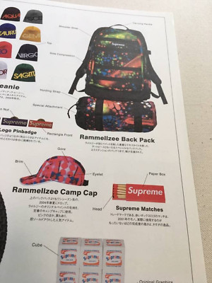 Supreme Book Vol 3 + Box Logo Stickers sheet Japan magazine