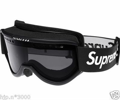 Supreme Smith Collaboration Cariboo OTG Ski Goggle Goggles Black