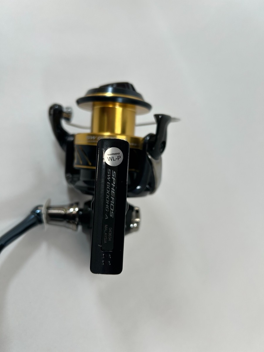 Shimano 21 SPHEROS SW 6000HG 5.7 Spinning Reel in Box | eBay