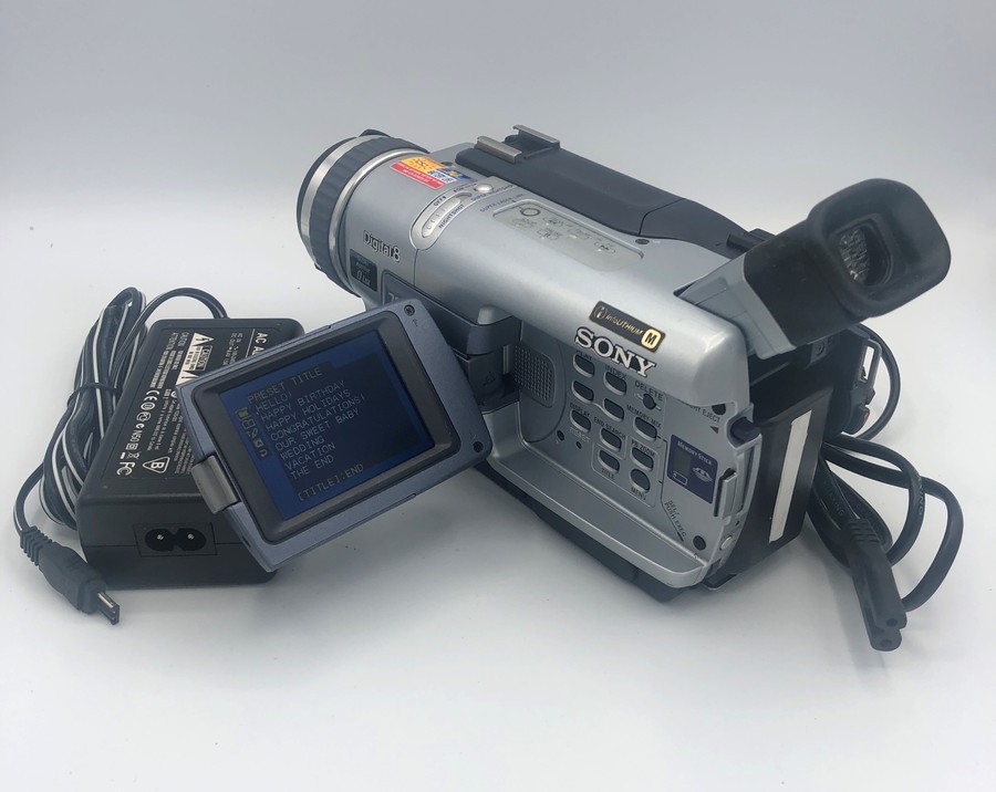 Sony PAL Handycam Camcorder Standard8/Hi8/Digital8 Video Transfer